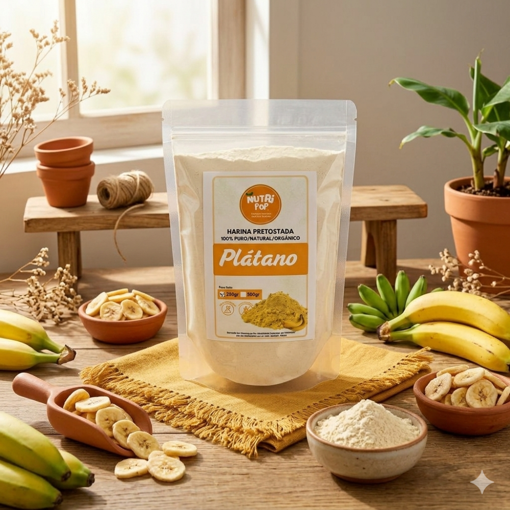 Harina de plátano – 250gr
