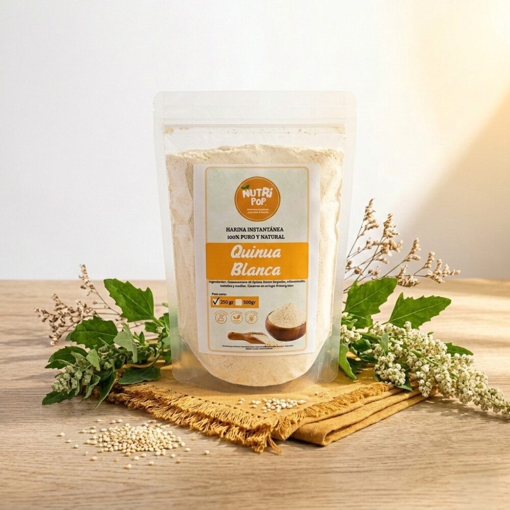 Harina de quinua blanca-250gr