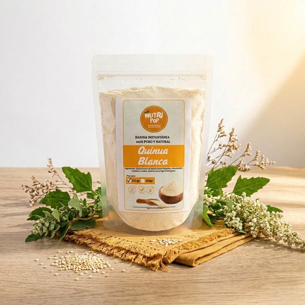 Harina de quinua blanca-250gr